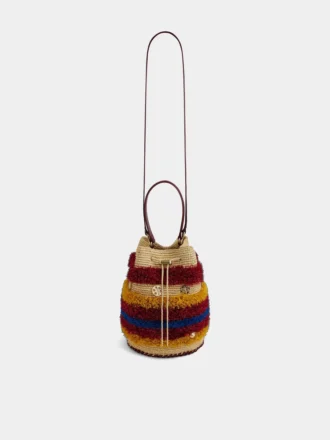 Raffia bucket bag Raffia bucket bag