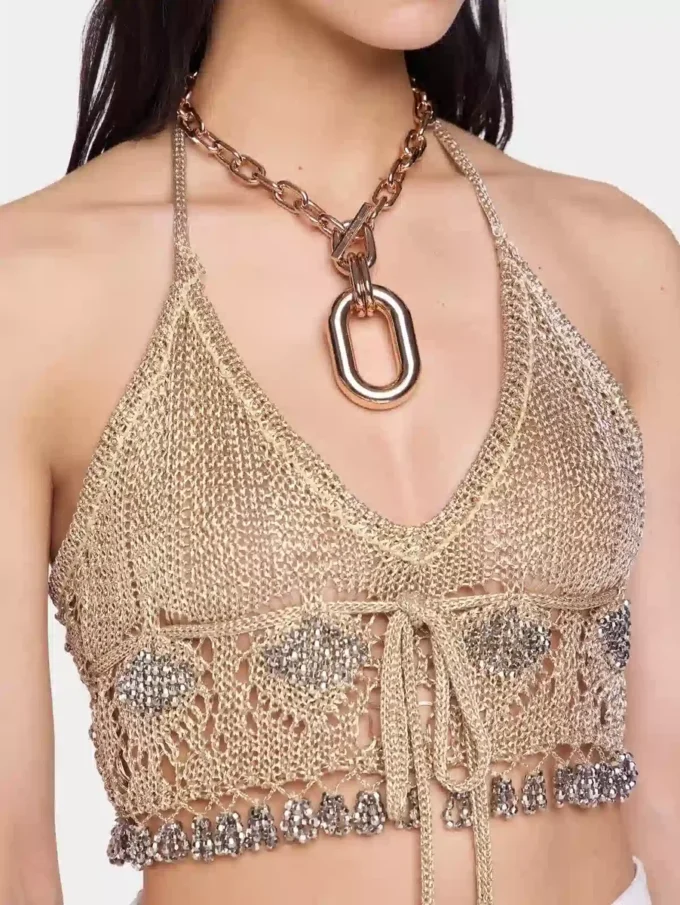 Rose gold XL Link necklace