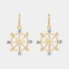 Rudder earrings