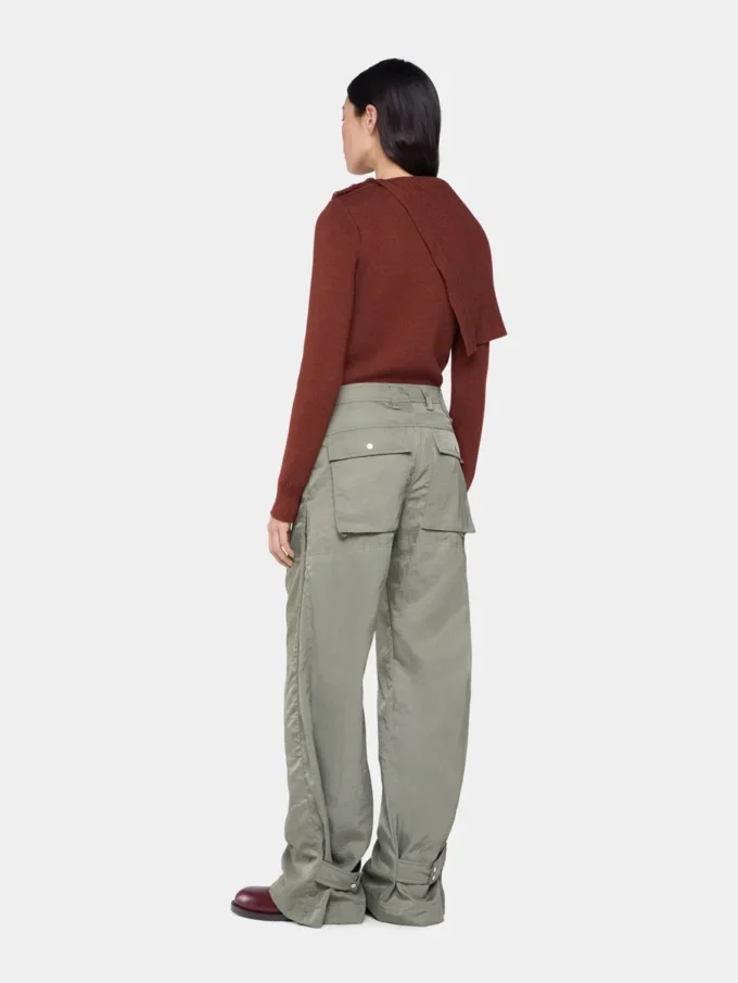 Rust sweater in wool