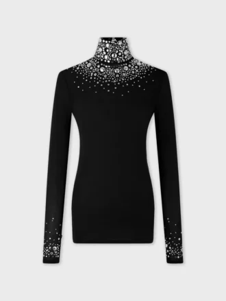 Second-skin jersey top