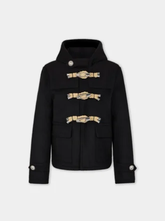 Short coat in wool