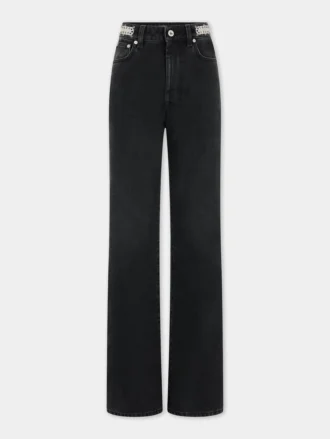 Signature black jeans with 1969 discs