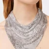 Silver chainmail Scarf