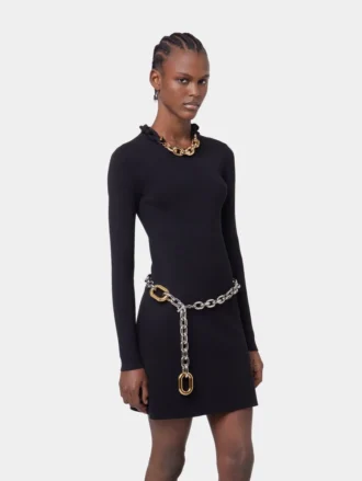 Silver/gold XL link belt