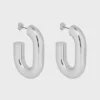 Silver XL Link earrings Silver XL Link earrings