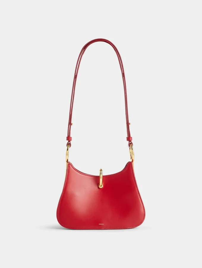Small ring leather bag