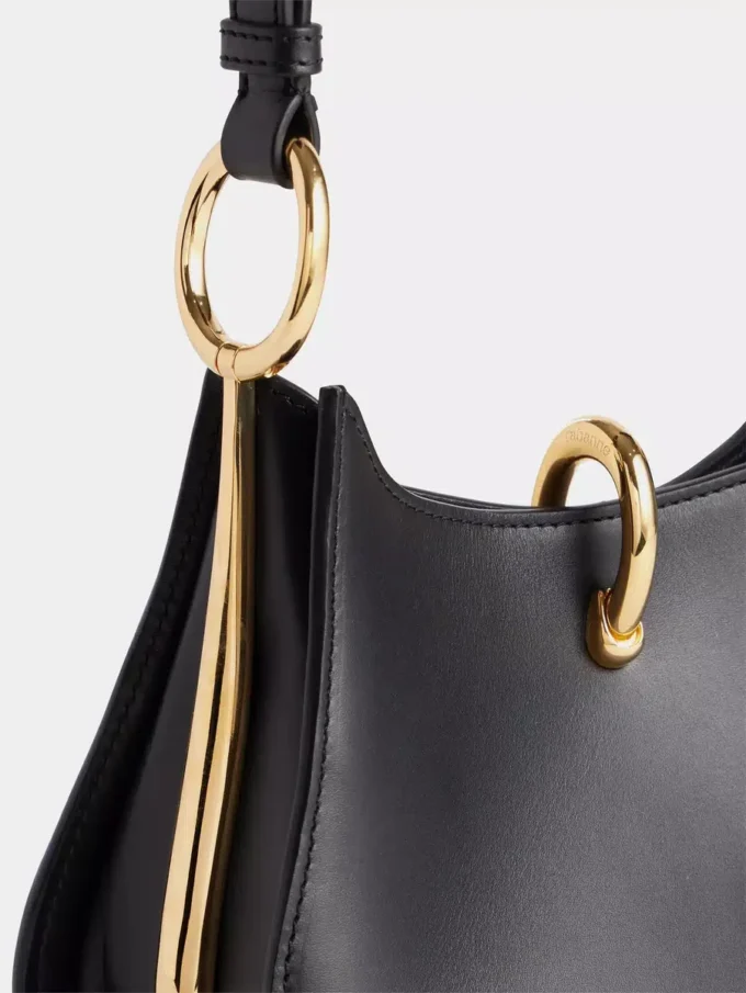 Small Ring leather bag
