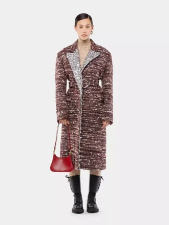 Tailored coat in wool