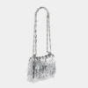 Sparkle nano metallic fur bag