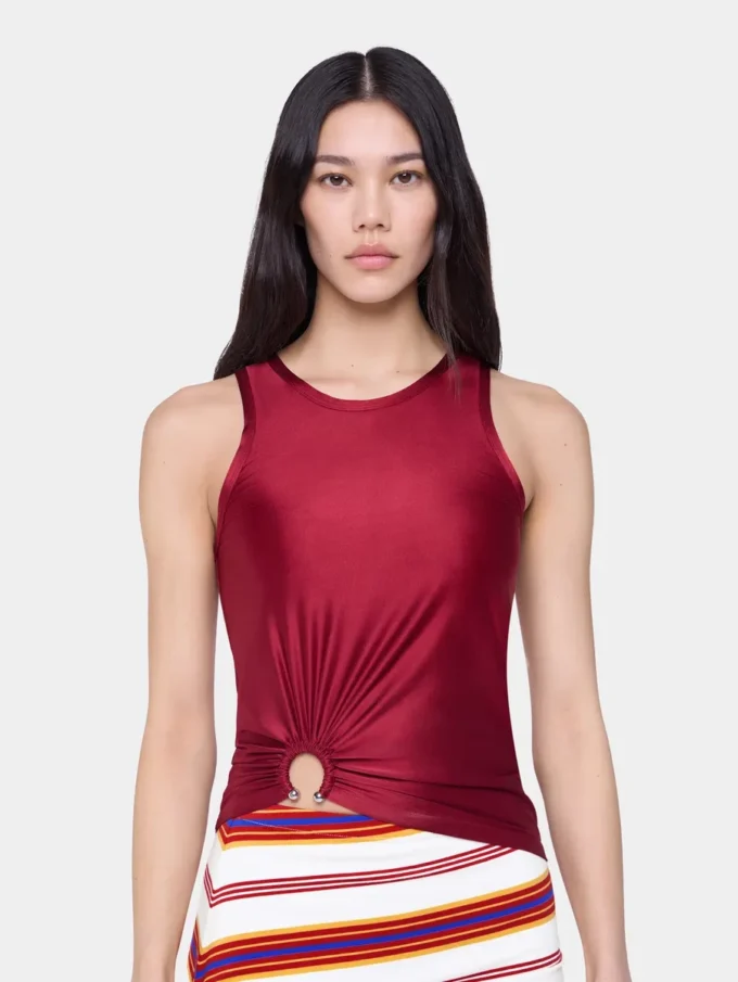 Tank top in jersey