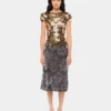 The gold Sparkle disc top