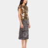 The gold Sparkle disc top