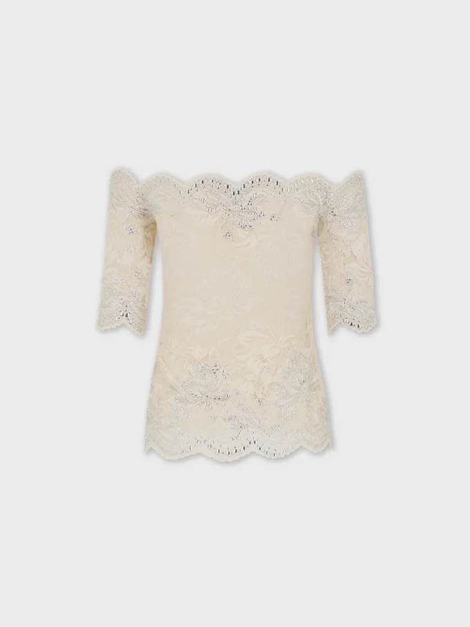 Top in lace