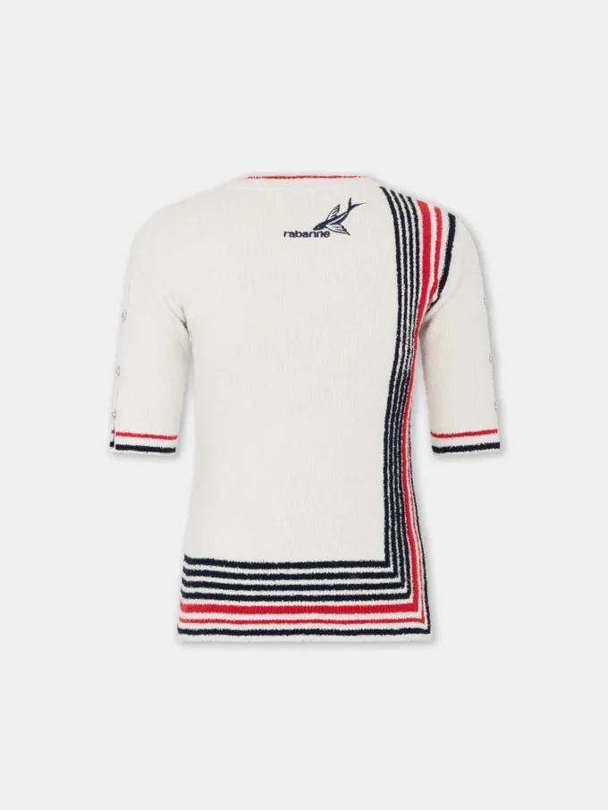 Top in terry jersey