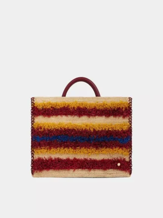 tote bag in raffia with straps 1 330x440 - Tote bag in raffia with straps