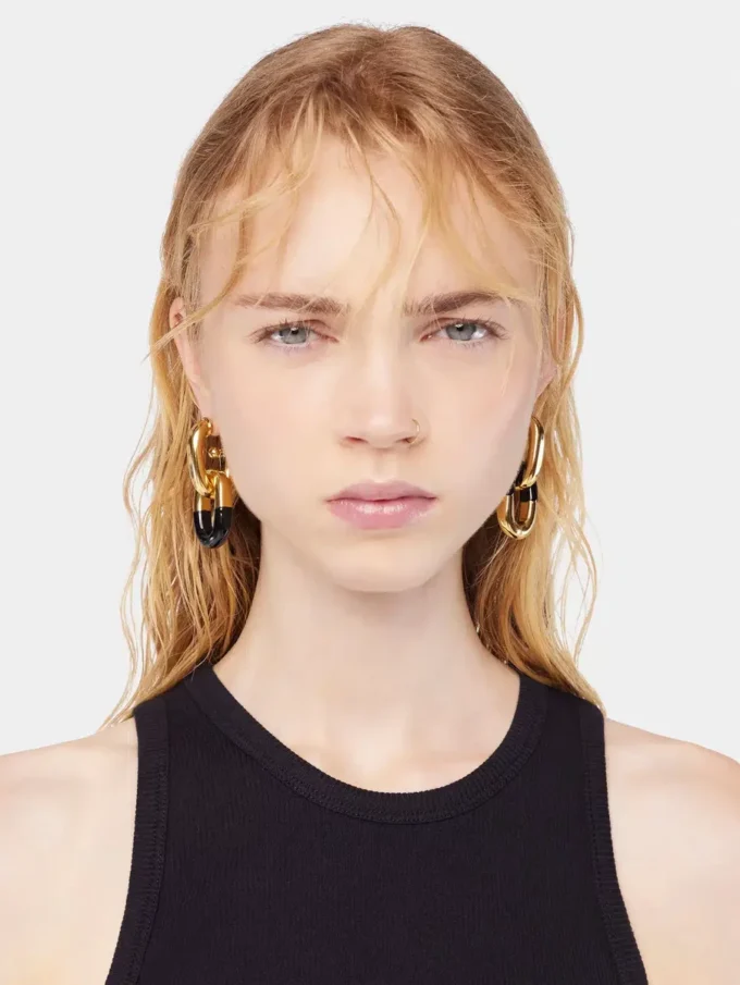 XL Link earrings