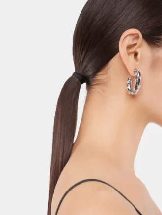 XL Link strass earrings